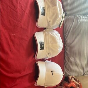 Nike White Baseball Caps